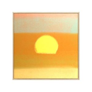 Sporting equipment: Sunset Canvas Wall Art 40x40cm