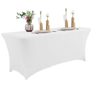 Sporting equipment: Table Cover Table Cloths Wedding Tablecloth 4ft black / white