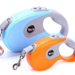 Retractable Dog Leash with Reflective Tape Design 5m