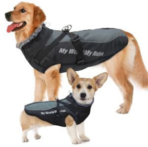 Dog Winter Coats, Waterproof Reflective Dog Coat