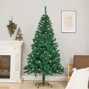 Artificial Christmas Tree With LED Lights 6/7 feet