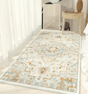 Sporting equipment: Boho Runner Rug Washable Vintage Carpet