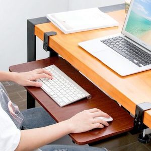 Computer Keyboard Tray, Under Desk Keyboard Stand