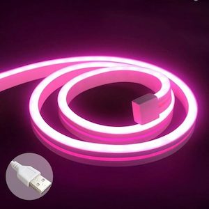 LED Neon Lights Strip Rope Lights Waterproof Neon LED Strip Pink