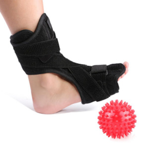 Plantar Fasciitis Support, Foot Brace with Massage Ball Roller