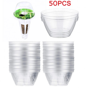 Sporting equipment: Grow Domes Plant Pod Grow Domes Cap for Grow Basket Plant Growing 50PCS