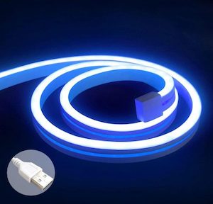 LED Neon Lights Strip Rope Lights Waterproof Neon LED Strip Blue