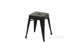 TOLIX Replica Dining Chair - Matt Black