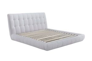 AMORA Fabric Queen/Super King Size Bed Frame