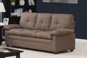 HIlDA 3 Seater sofa (Brown)