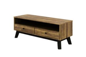 CALLA 1-Drawer Solid Acacia Wood Side Table