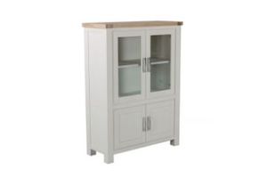 SICILY 115 2-Drawer Solid Wood with Ash Top Small TV Unit