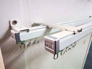 Furniture: Aluminum Curtain Track /m double reinforce