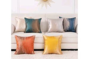 Furniture: EUROPEAN Embroidered Cushion with Inner