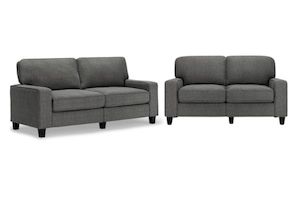 Furniture: FAYE 3.5/2 Seater Fabric Sofa Range