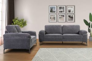 Furniture: FRANKY 3/2 Seater Fabric Sofa Range