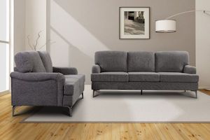 Furniture: GARLAND 3/2 Fabric Sofa Range