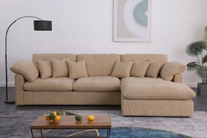 Furniture: Cortland Fabric Sectional Sofa