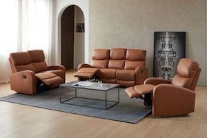 Furniture: RUTH Manual Reclining Sofa Range