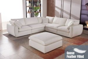 FAIRBANKS Goose Feather Filled Modular Sofa Range