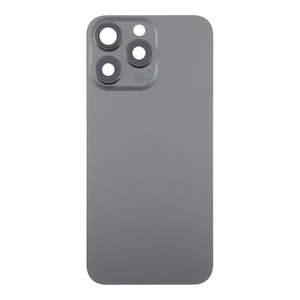 iPhone 15 Pro Rear Glass Cover with Frame and Camera Lens