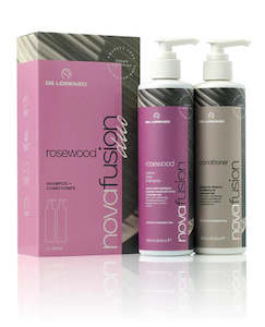 Shampoo: DE LORENZO Nova fusion Rosewood Shampoo Conditioner Duo