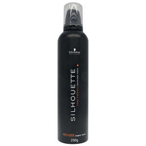 SCHWARZKOPF Silhouette Black Super Hold Mousse 250g