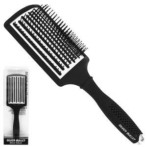 SILVER BULLET Black Velvet Paddle Brush