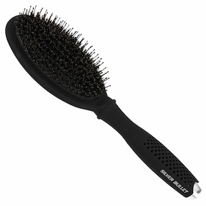 SILVER BULLET Black Velvet Cushion Brush