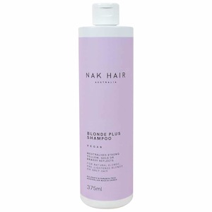 NAK Blonde Plus Shampoo 375ml