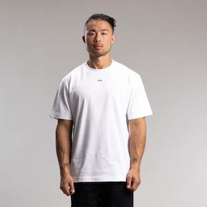 Capsize Box Block Tee Unisex WHITE