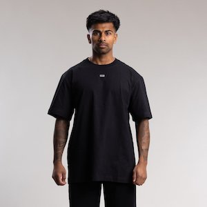 Clothing wholesaling: Capsize Box Block Tee Unisex BLACK