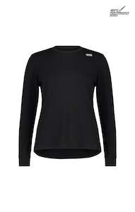 Lomond Long Sleeve Tee - Black - Women's