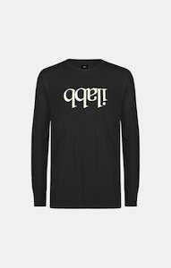 Merino Long Sleeve Tee | Capsize - Black - Men's