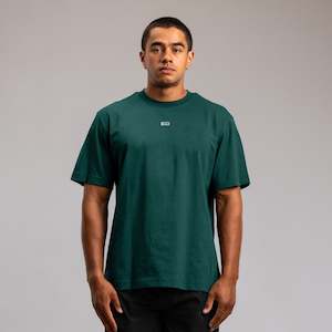 Clothing wholesaling: Capsize Box Block Tee Unisex MOSS