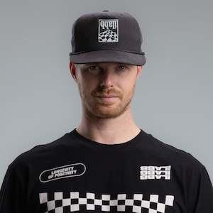 Clothing wholesaling: Grand Prix Cap BLACK/WHITE BLACK/WHITE