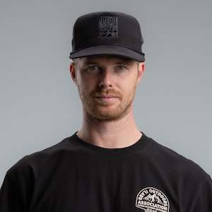 Clothing wholesaling: Grand Prix Cap BLACK BLACK/BLACK