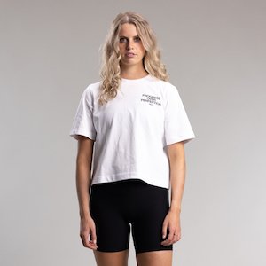 Progress Relaxed Tee Women's WHITE