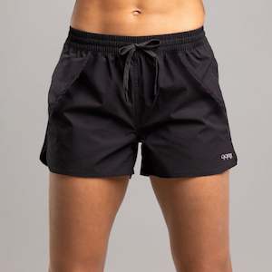 Clothing wholesaling: Side Split Short 3" Women's BLACK