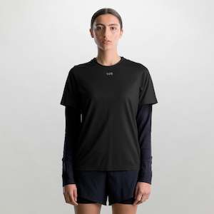 Vertical Tech Tee - Women's BLACK