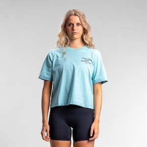 Progress Relaxed Tee Women's AQUA