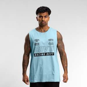 Clothing wholesaling: Race 3.0 Block Tank Unisex AQUA