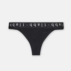 Merino Thong - Women's BLACK