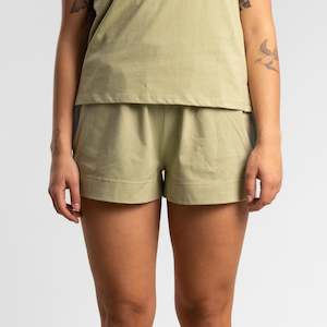 Clothing wholesaling: Script Box Short Women's Sage