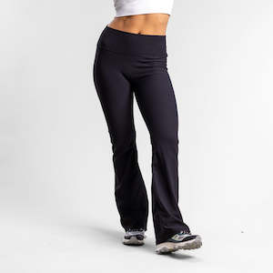 Clothing wholesaling: Agile Flared Legging Women's BLACK