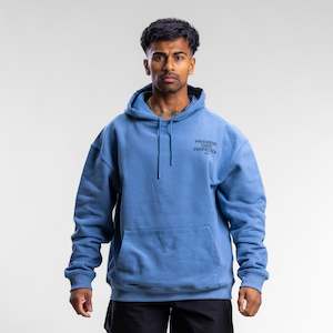 Clothing wholesaling: Progress Block Hood Unisex ELEMENTAL BLUE