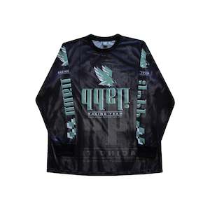 Heritage LS Mesh Jersey Race Team Unisex BLACK