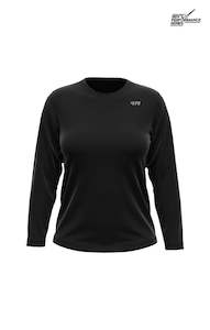 Traverse Long Sleeve Jersey - Black - Women's