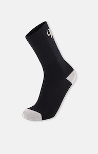 Clothing wholesaling: Merino 8" Sock BLACK