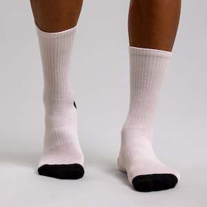 Clothing wholesaling: Capsize Crew 8" Sock - White